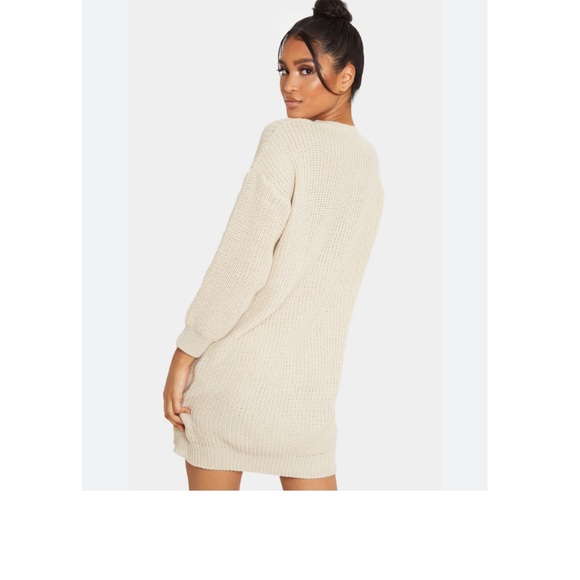 Hollister Cable Knit CrewNeck Sweater Dress Size Small - Picture 5 of 15